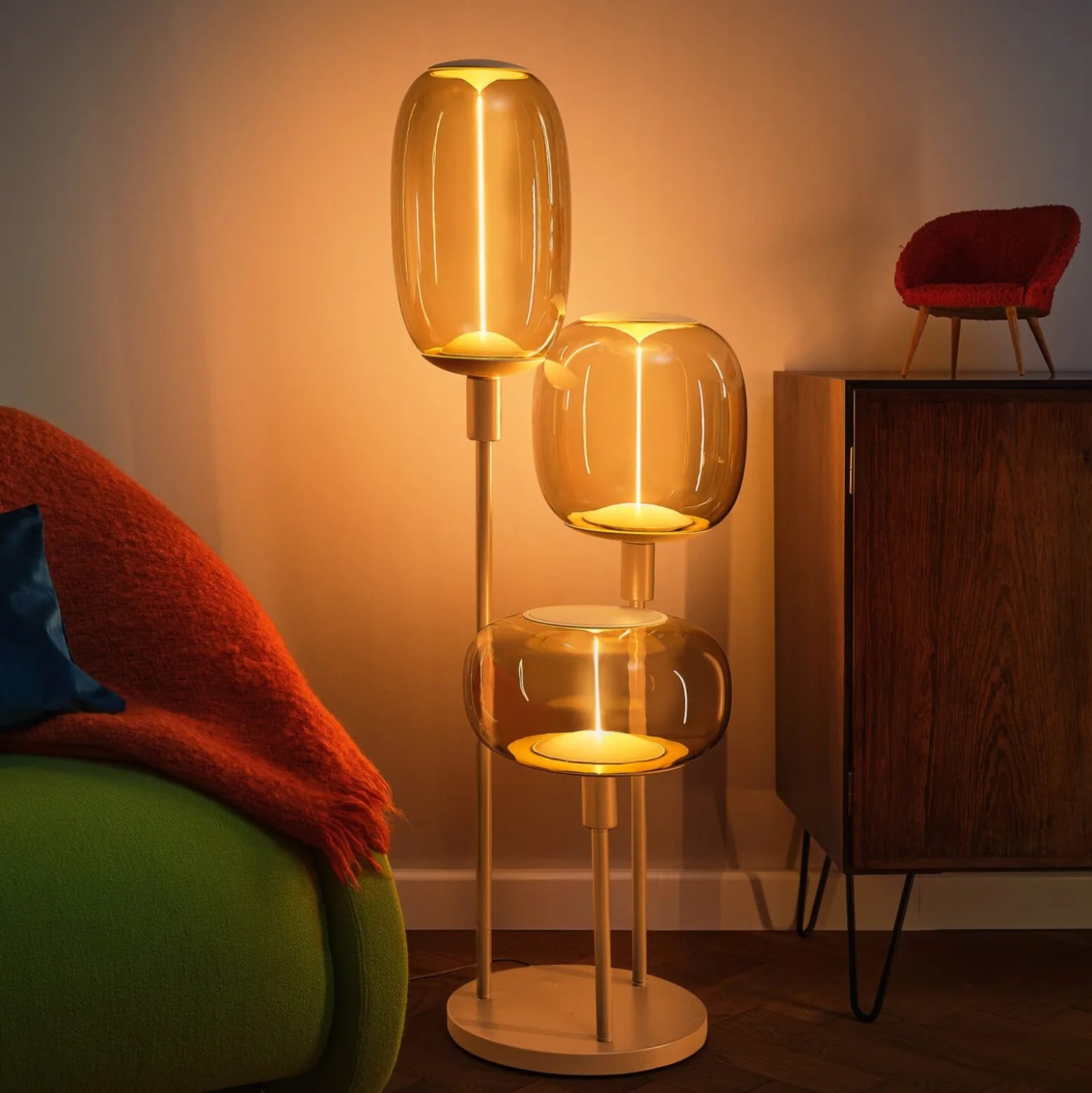 OSRAM Vintage 1906 Big Elipse, keltainen, E27, 2700 K, hehkulamppu