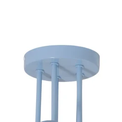 Oxford kattovalaisin, vaaleansininen, Ø 47 cm, metalli, 5-lamppuinen