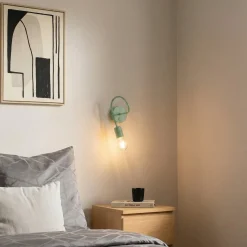 Oxford-seinävalaisin, vihreä, metalli, 1-lamppuinen, E27