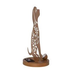 Oxidog-LED-aurinkokoristelamppu, korkeus 33 cm, ruosteenvärinen, IP44