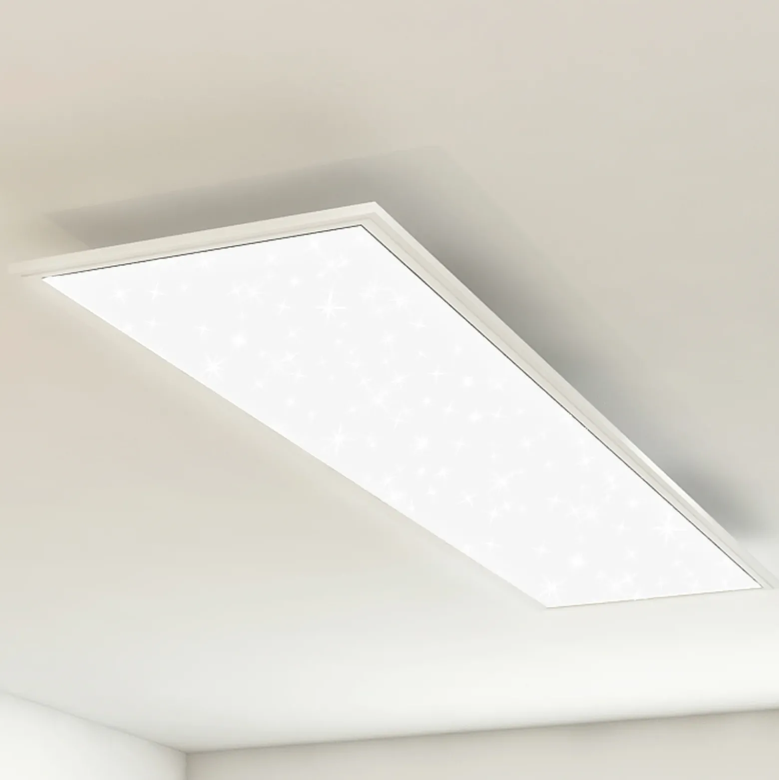 Pallas-LED-paneeli valk., himmen. CCT 119,5x29,5cm