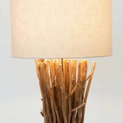Palmaria lattiavalaisin, puunvärinen/beige, korkeus 177 cm, puu