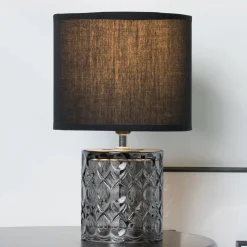 Pauleen Crystal Glow -pöytävalaisin lasijalalla