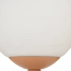 Pauleen Glowing Charm pöytälamppu, keraaminen jalka ruoste