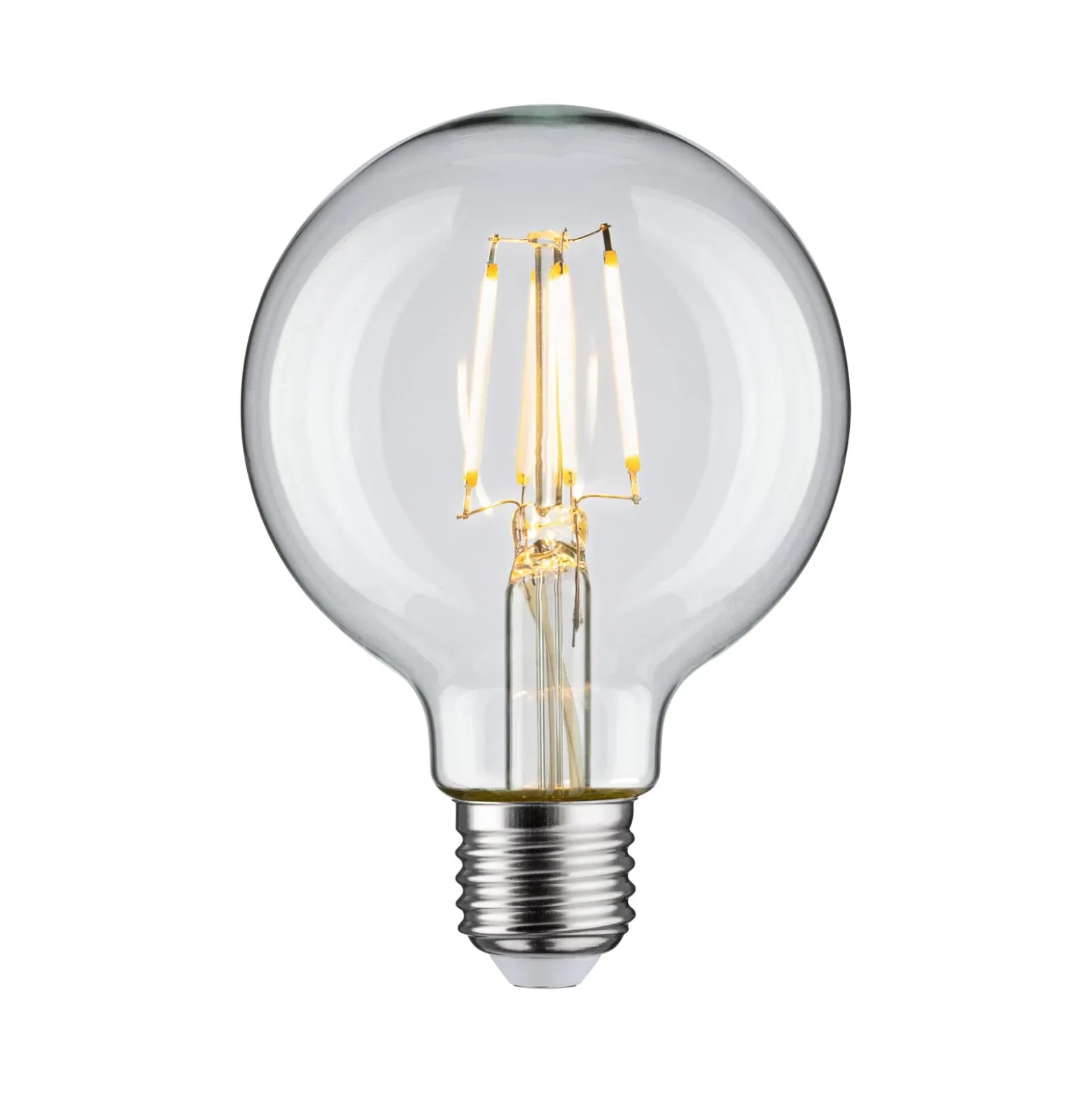 Pauleen LED hehkulamppu G80 E27 4,8 W kirkas 2 700 K