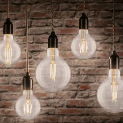 Pauleen LED-hehkulamppu G125 E27 9 W kirkas 2700 K