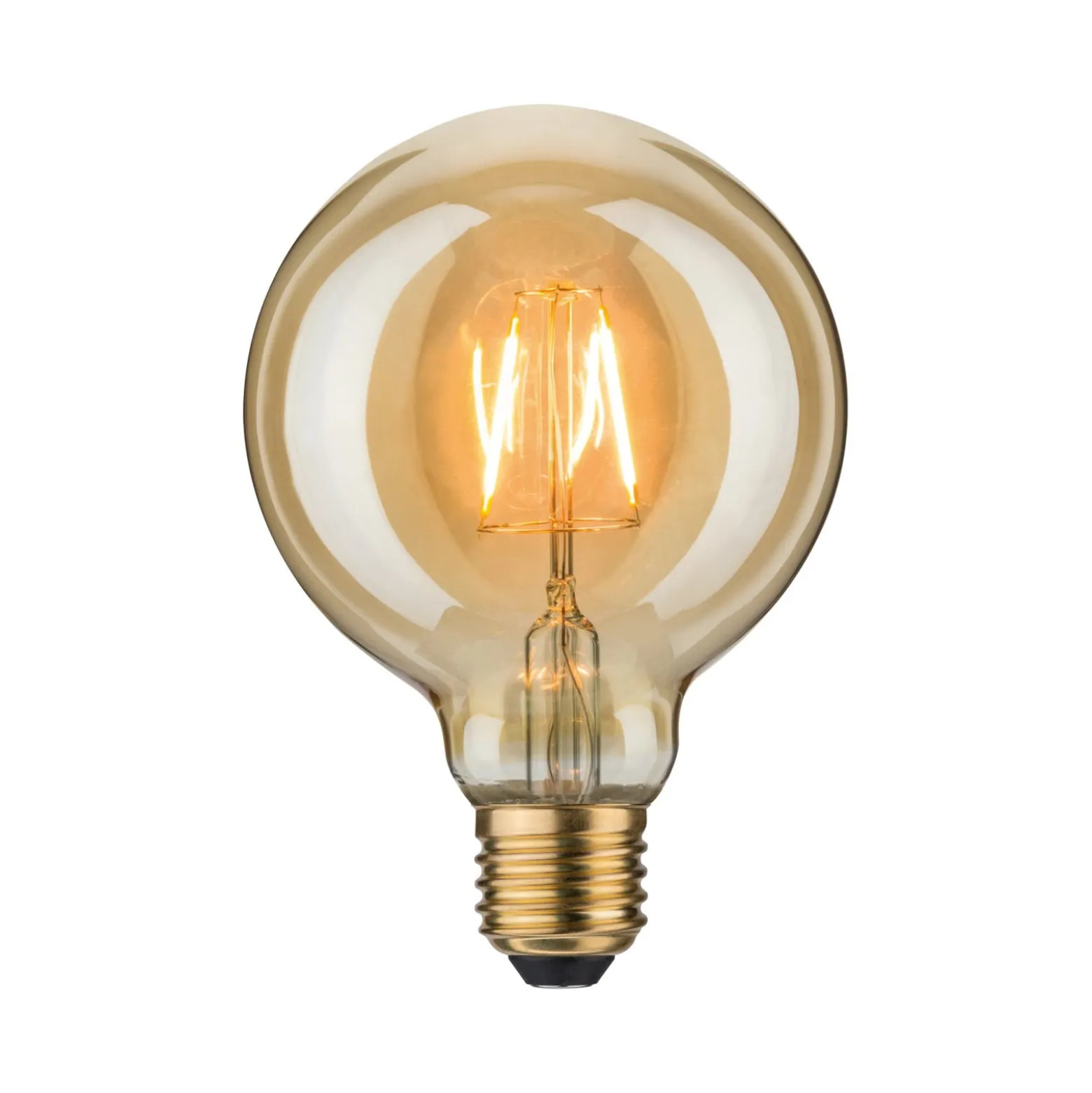 Pauleen LED hehkulamppu G95 E27 2,7 W kultainen 1700K 1,700K