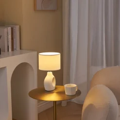 Pauleen Pure Crush -pöytävalaisin valkoinen/beige