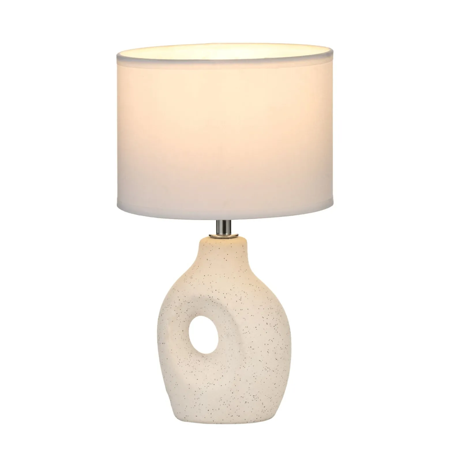 Pauleen Pure Crush -pöytävalaisin valkoinen/beige