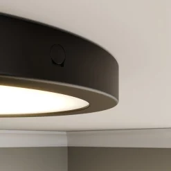 Paulmann Abia -LED-paneeli Ø30cm 2700K mattamusta