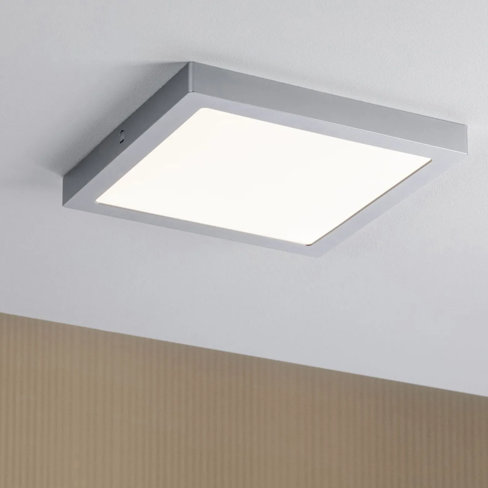 Paulmann Abia -LED-paneeli 30x30 cm 2 700 K, kromi