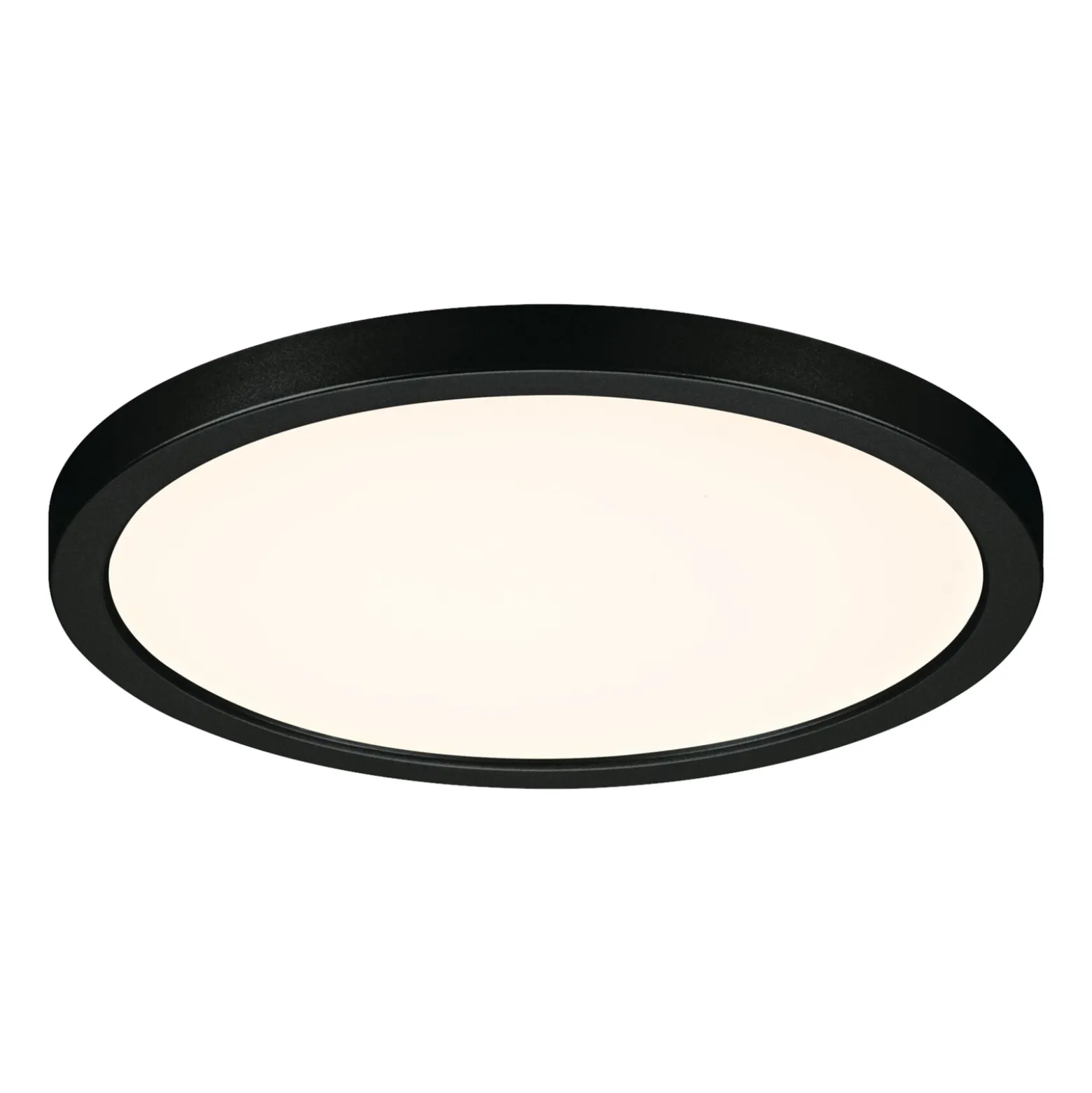 Paulmann Areo LED-paneeli pyöreä musta 3000K Ø17.5cm