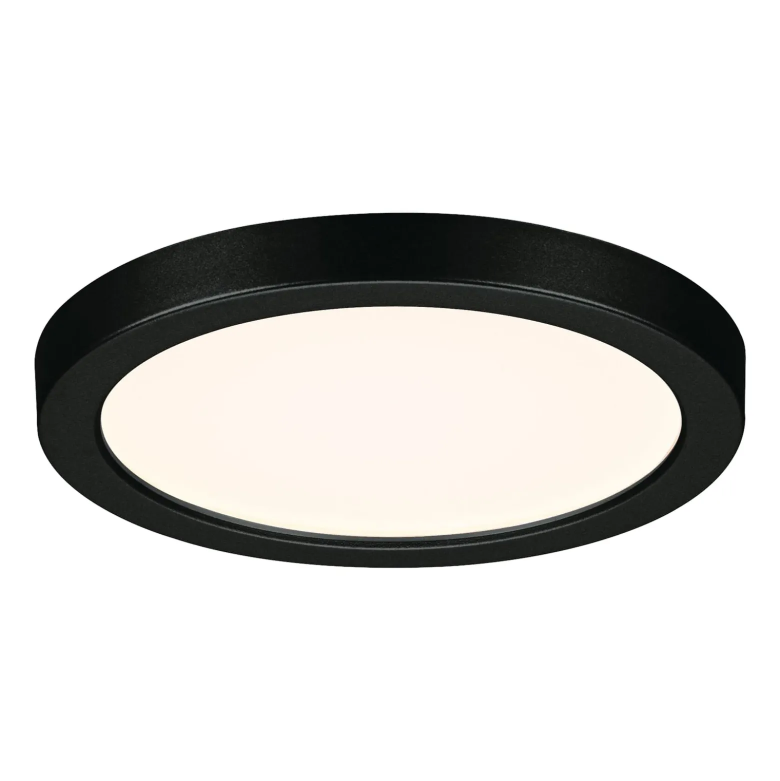 Paulmann Areo LED-paneeli pyöreä musta 3000K Ø11.8cm