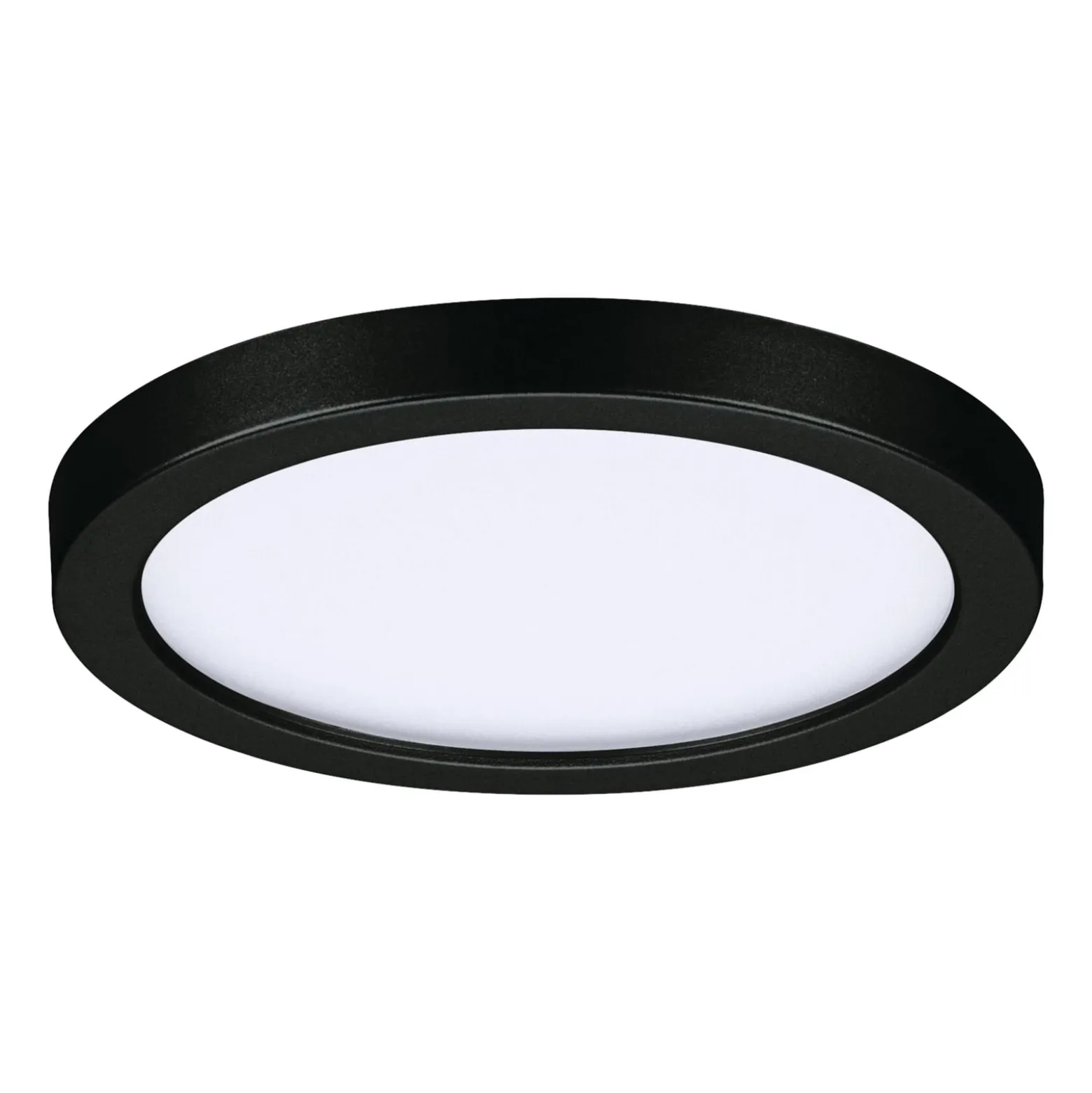 Paulmann Areo LED-paneeli pyöreä musta 3000K Ø11.8cm