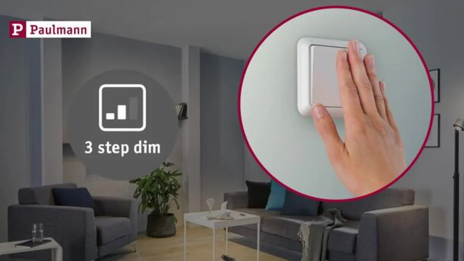 Paulmann Atria Shine LED-paneeli, kromi, himmennettävä, Ø 42 cm