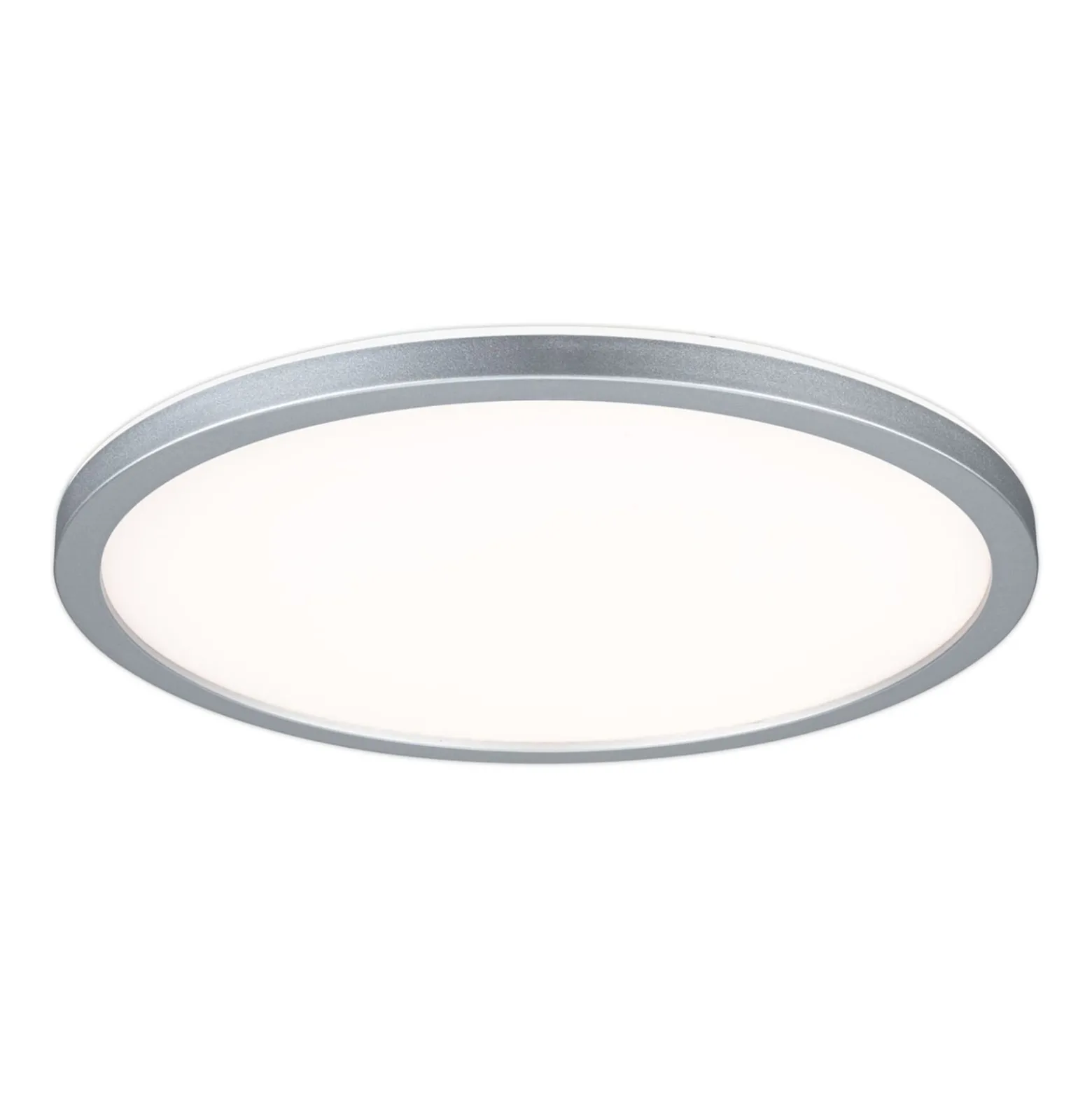 Paulmann Atria Shine paneeli hämärä kromi RGBW Ø29cm
