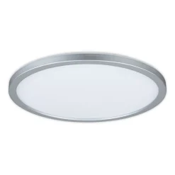 Paulmann Atria Shine paneeli hämärä kromi RGBW Ø29cm