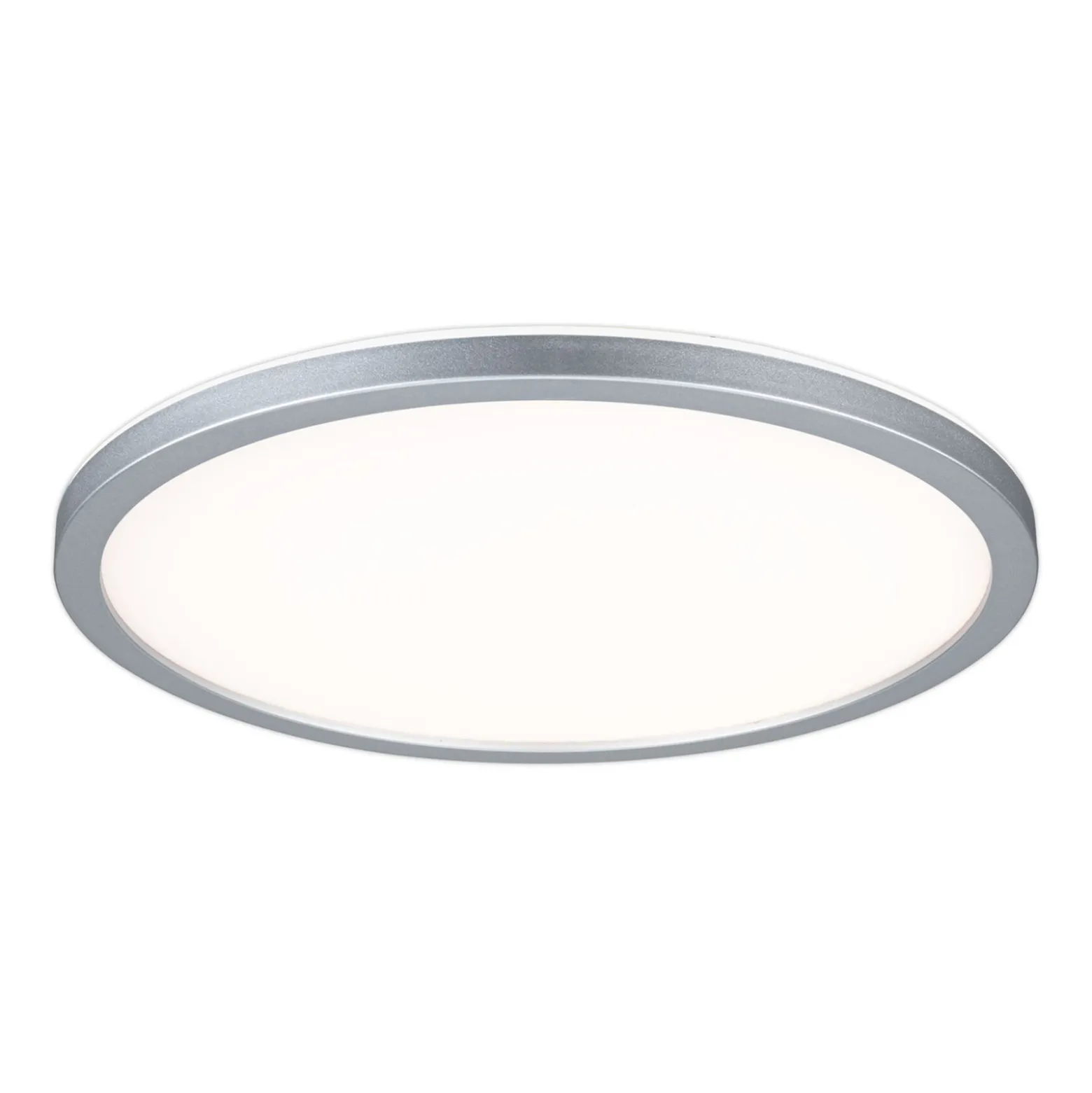 Paulmann Atria Shine paneeli hämärä kromi RGBW Ø29cm