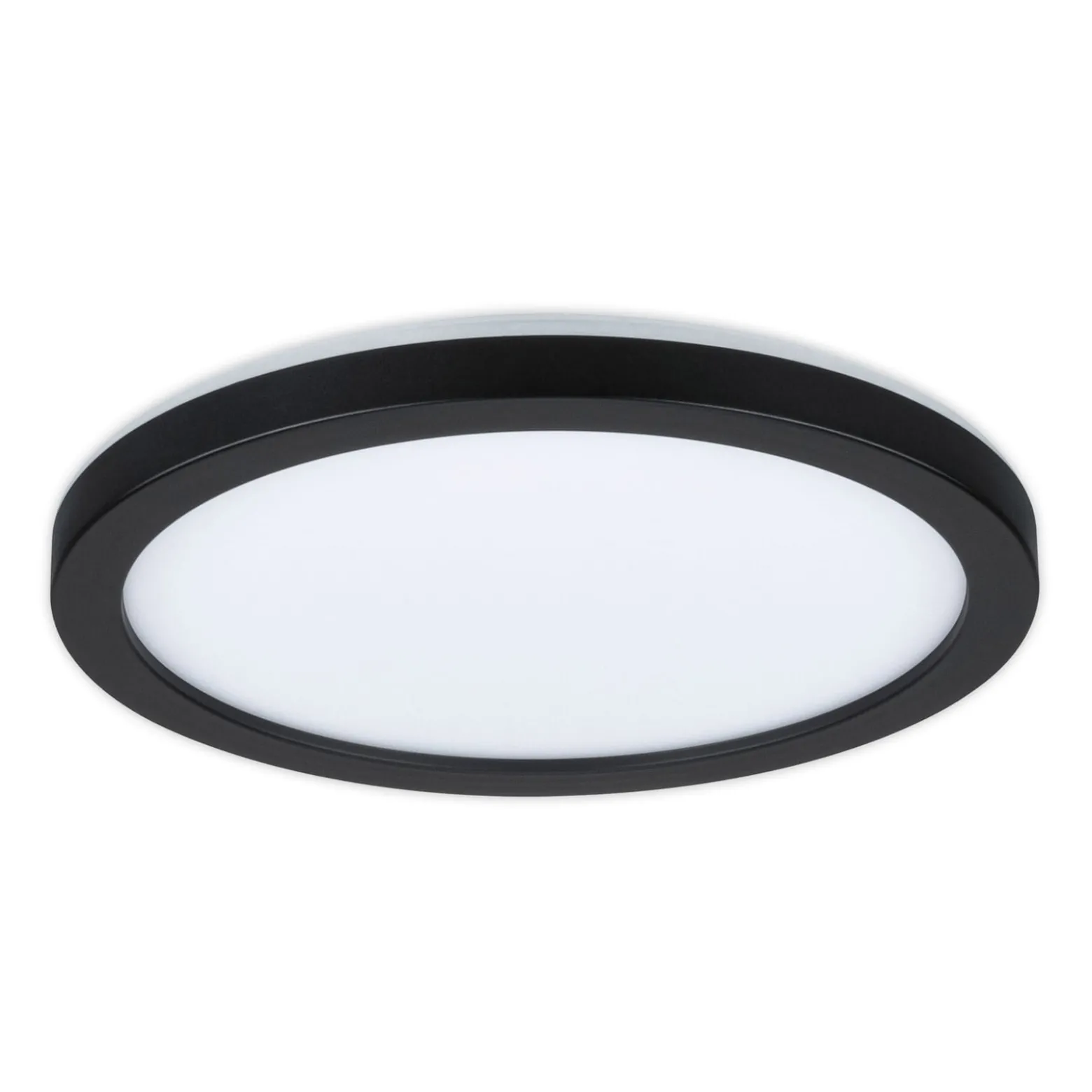 Paulmann Atria Shine Panel on/off musta 840 Ø19cm