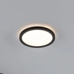 Paulmann Atria Shine Panel on/off musta 830 Ø19cm Ø19cm