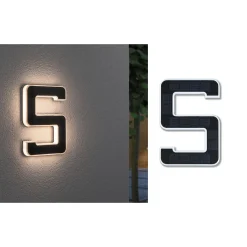 Paulmann aurinkokäyttöinen LED-talonnumero 5