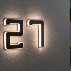 Paulmann aurinkokäyttöinen LED-talonnumero 8