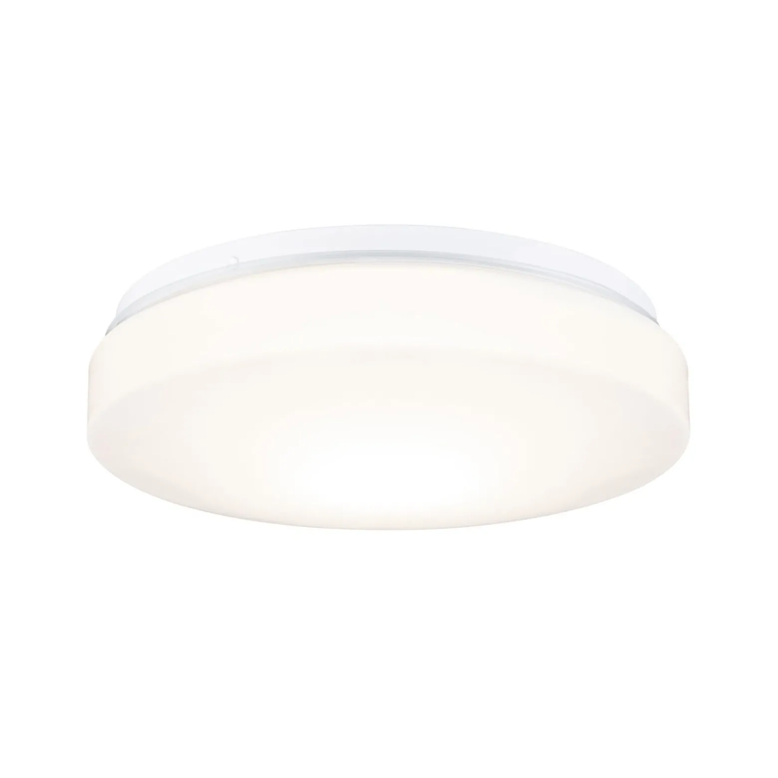 Paulmann Axin -kattovalaisin, halkaisija 26 cm, valkoinen, IP44, E27