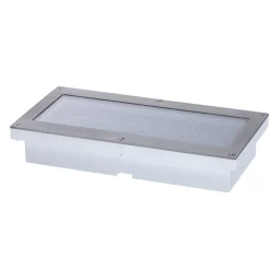 Paulmann Brick upotettava LED-lattiavalaisin, 10x20cm