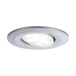 Paulmann Calla, kromi, himmennettävä, kääntyvä, 4 000 K, halkaisija 9 cm, 10 kpl