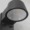 Paulmann Capea LED-anturi ulkoseinälamppu, antrasiitti, alumiini