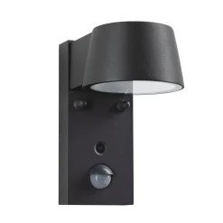 Paulmann Capea LED-anturi ulkoseinälamppu, antrasiitti, alumiini