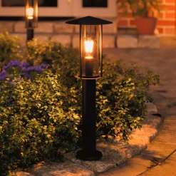 Paulmann Classic LED-pylväsvalaisin, kultainen valo