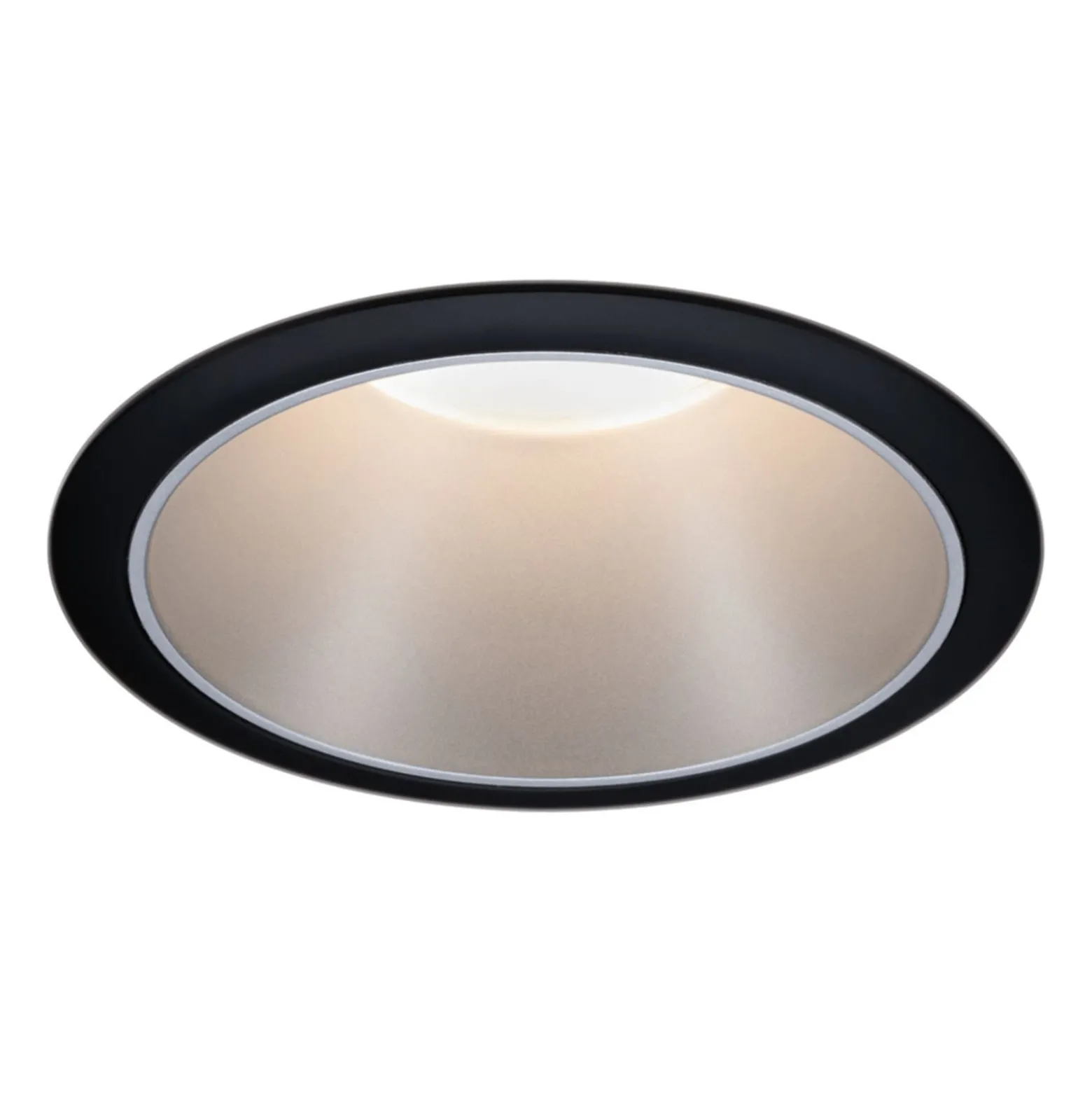 Paulmann Cole LED-Spotlight, hopea-musta