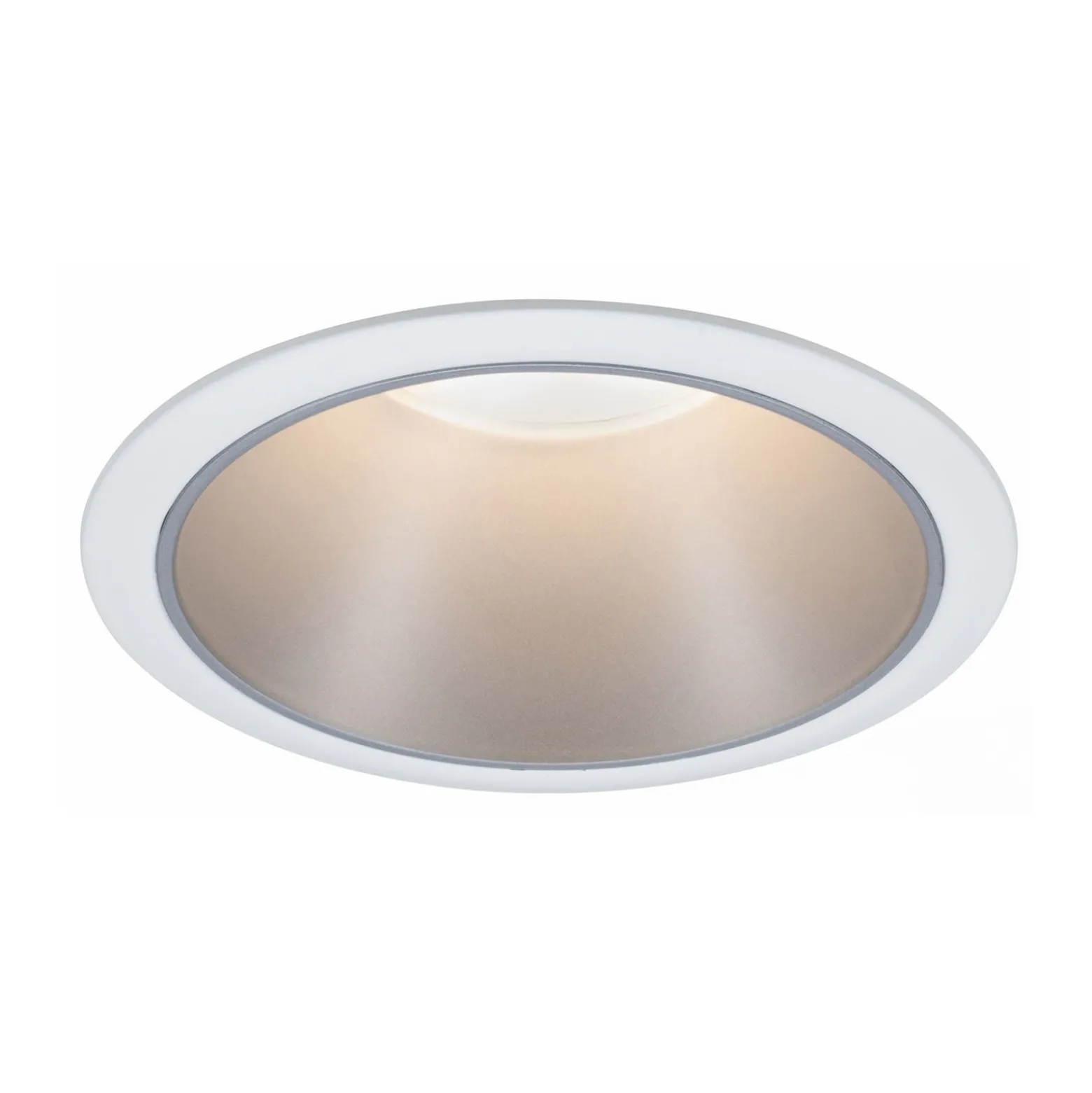 Paulmann Cole LED-Spotlight, hopea-valkoinen