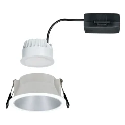 Paulmann Cole LED-Spotlight, hopea-valkoinen