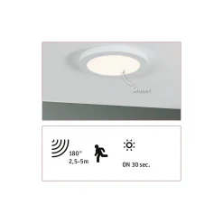 Paulmann Cover it -LED-paneeli anturilla, 22,5 cm