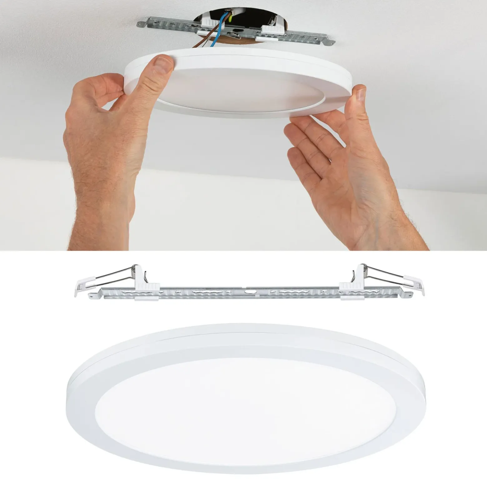 Paulmann Cover it -LED-paneeli 4 000 K, 33 cm