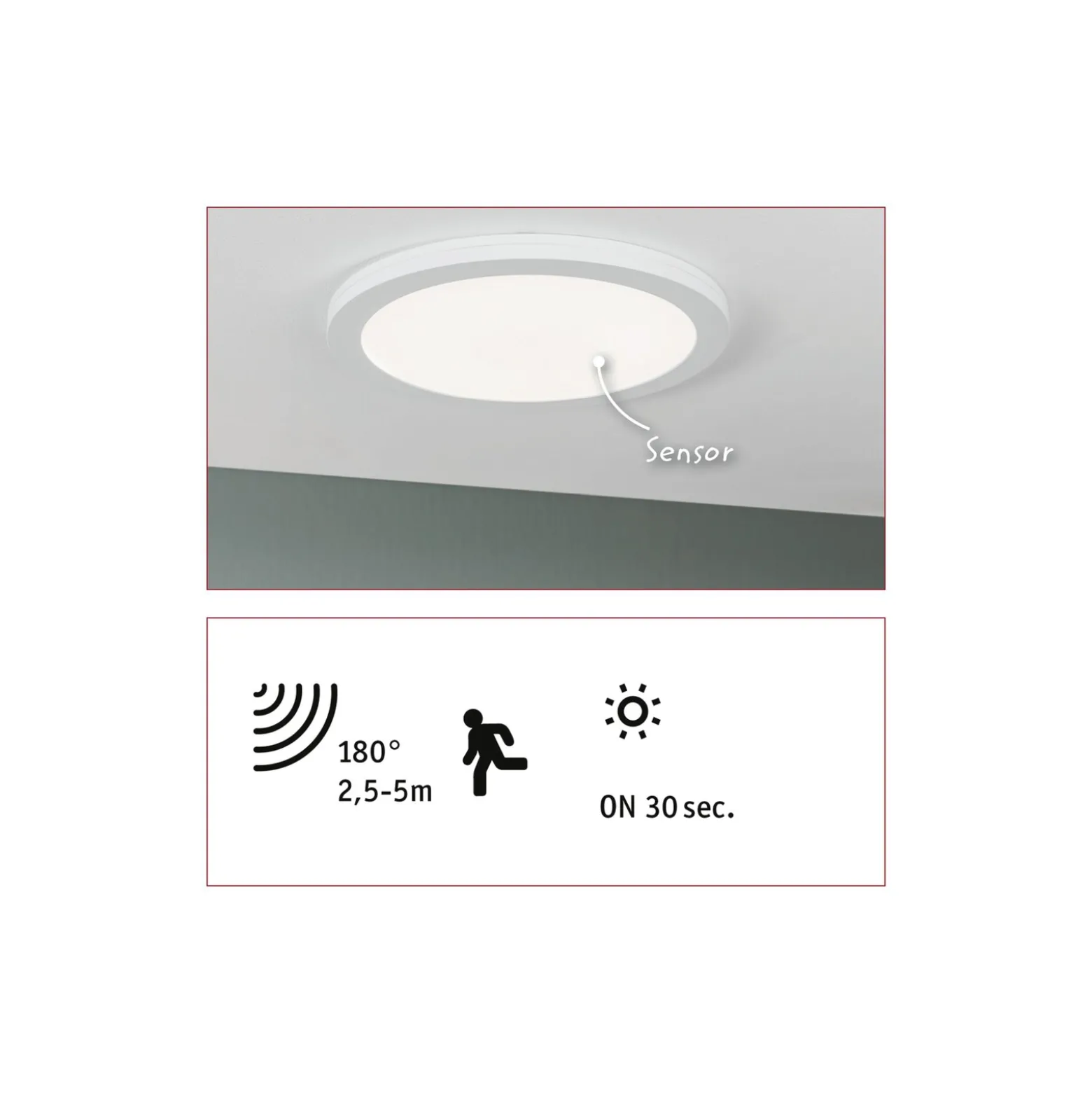 Paulmann Cover it -LED-paneeli 4 000 K, 33 cm