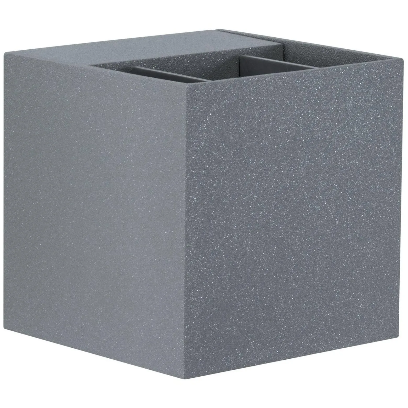 Paulmann Cybo LED-ulkoseinävalaisin, 2700 K, 8 x 8 cm, harmaa