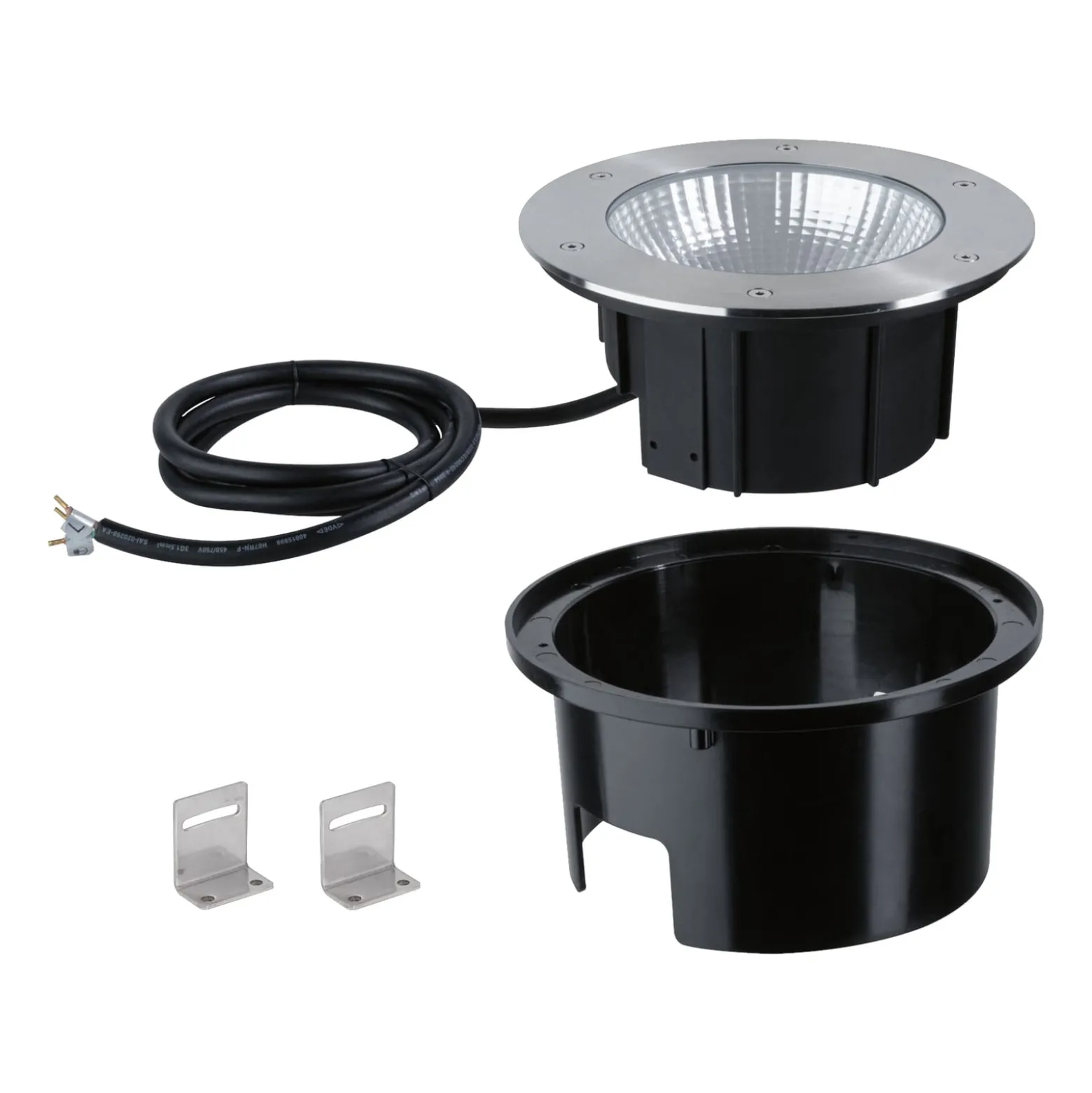 Paulmann Durea 200 LED upotettu lattiavalaisin Ø 21.3cm
