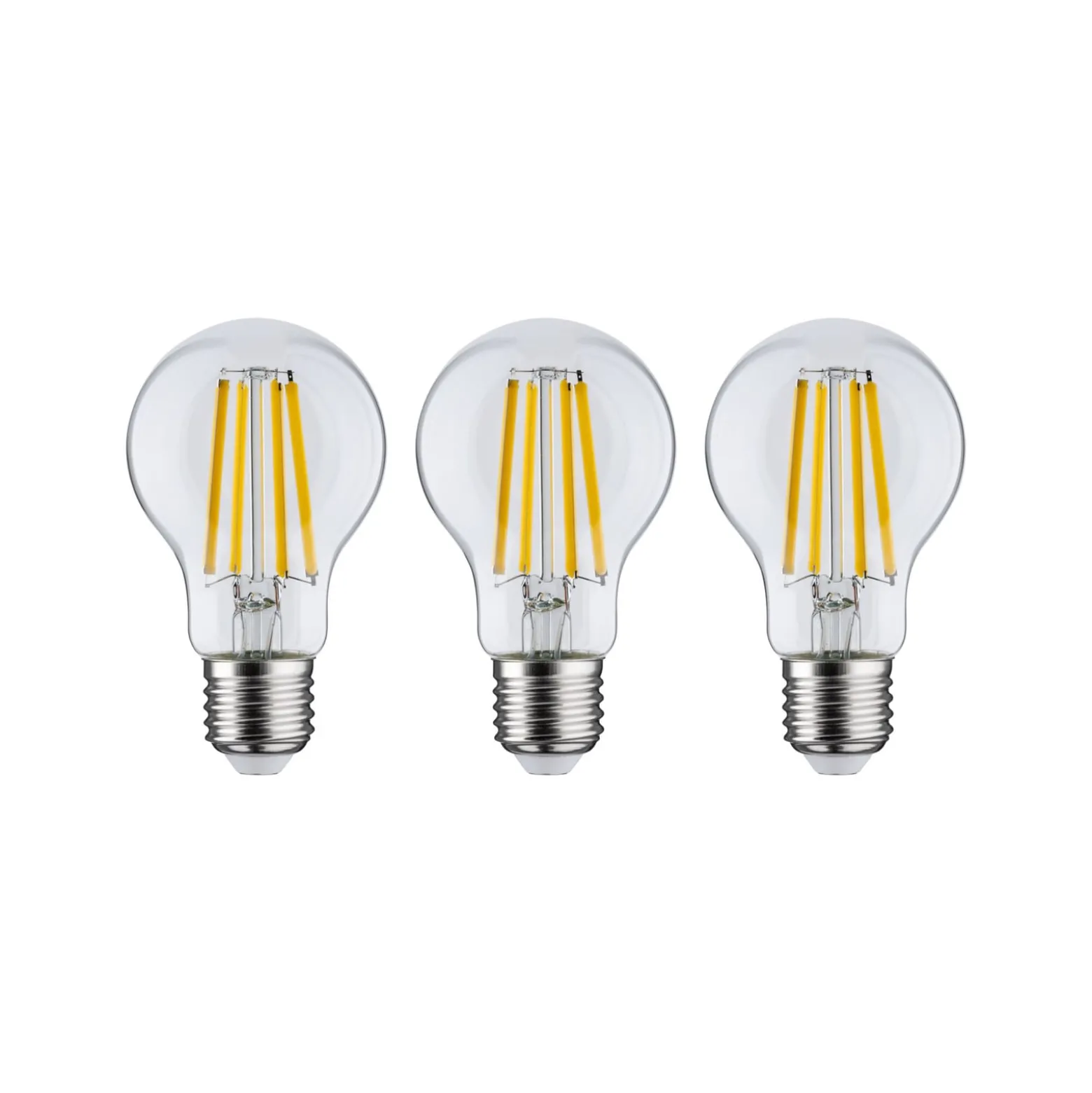 Paulmann Eco-Line-LED-lamppu E27 4W 840lm 3000K 3x