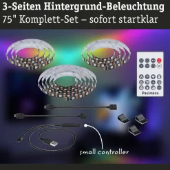 Paulmann EntertainLED LED-Strip RGB TV-sarja 75 tuumaa