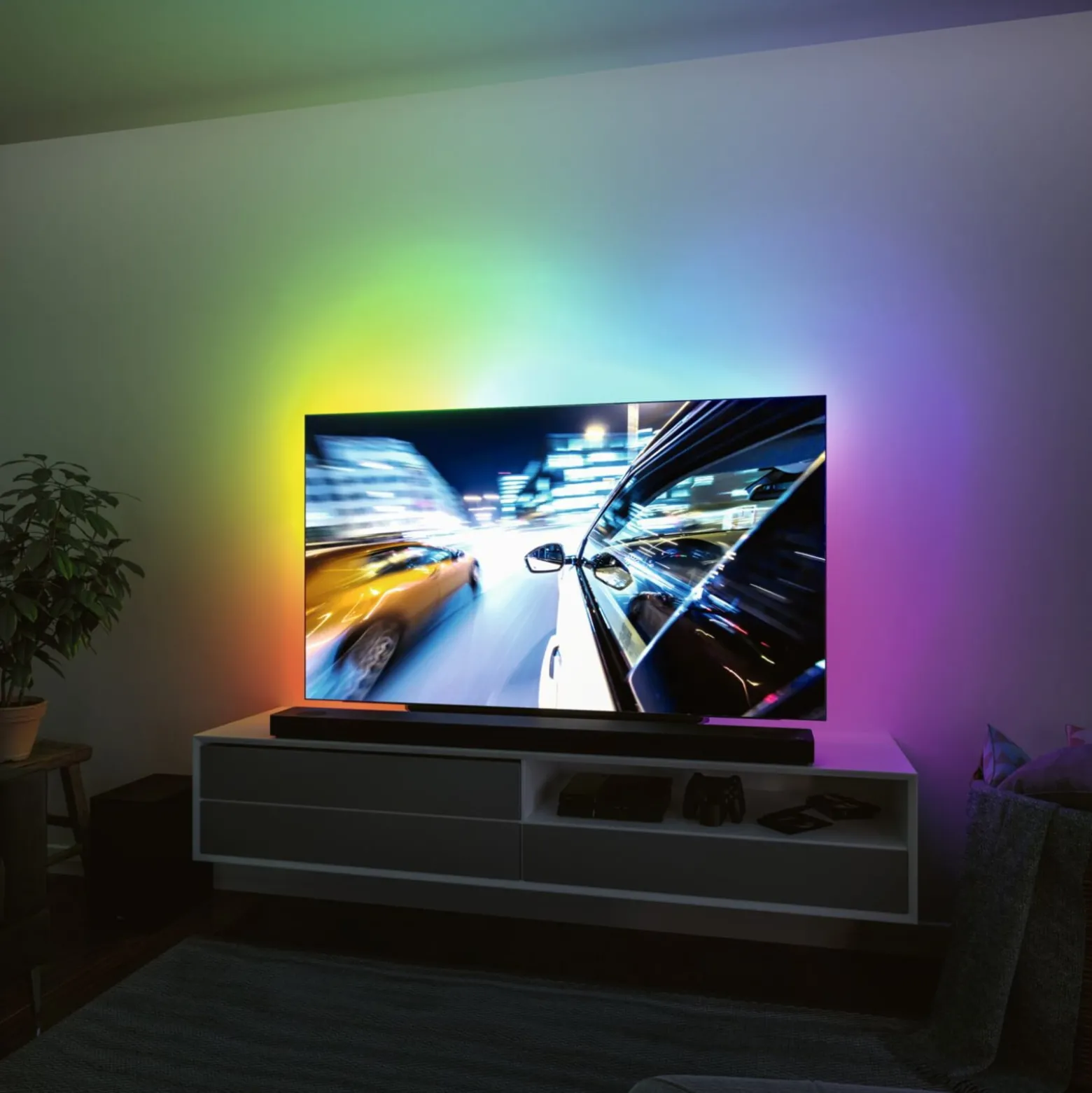 Paulmann EntertainLED LED-Strip RGB TV-sarja 75 tuumaa