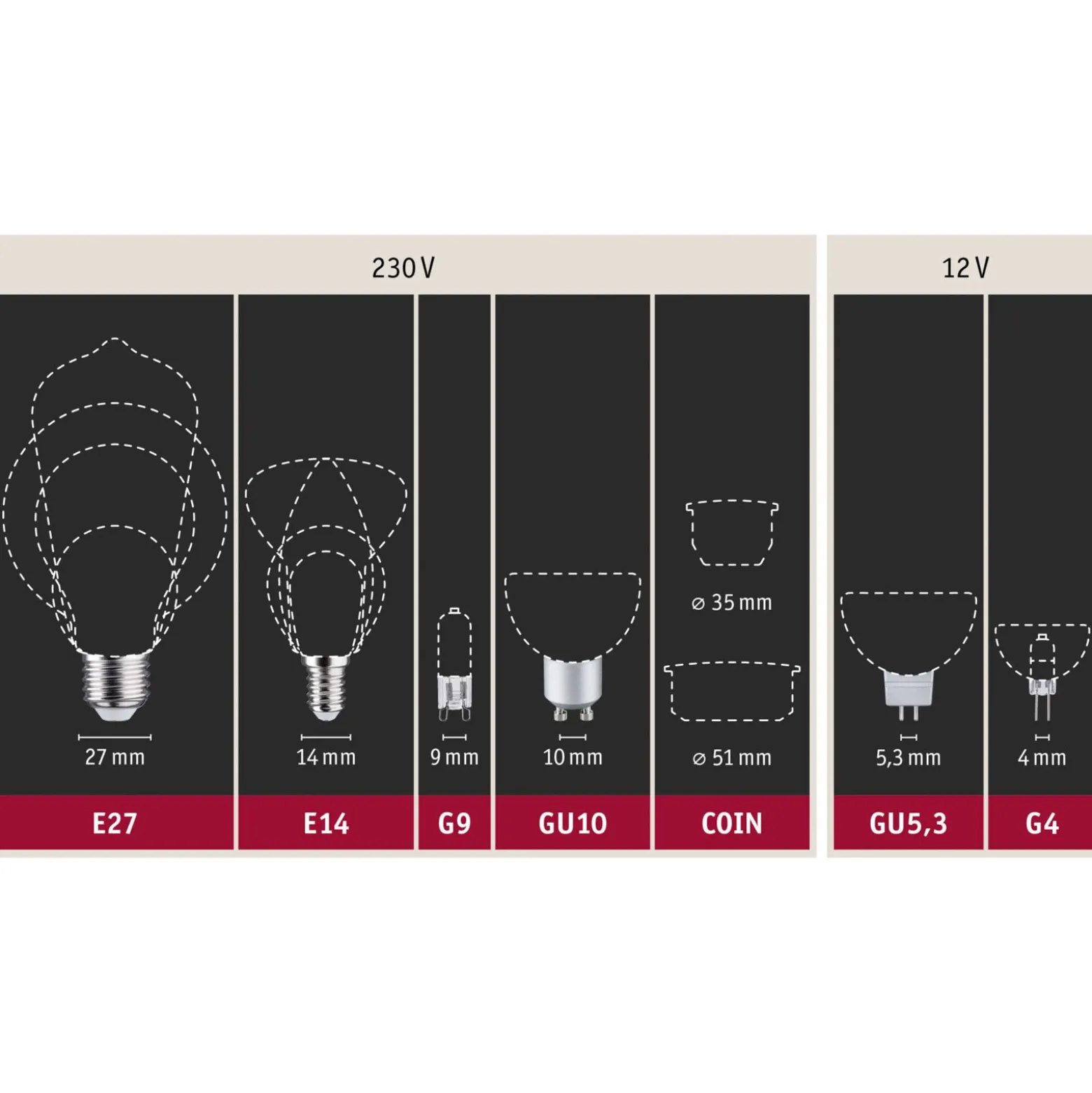 Paulmann E27 6,5W 825 -LED-lamppu ST64 kulta