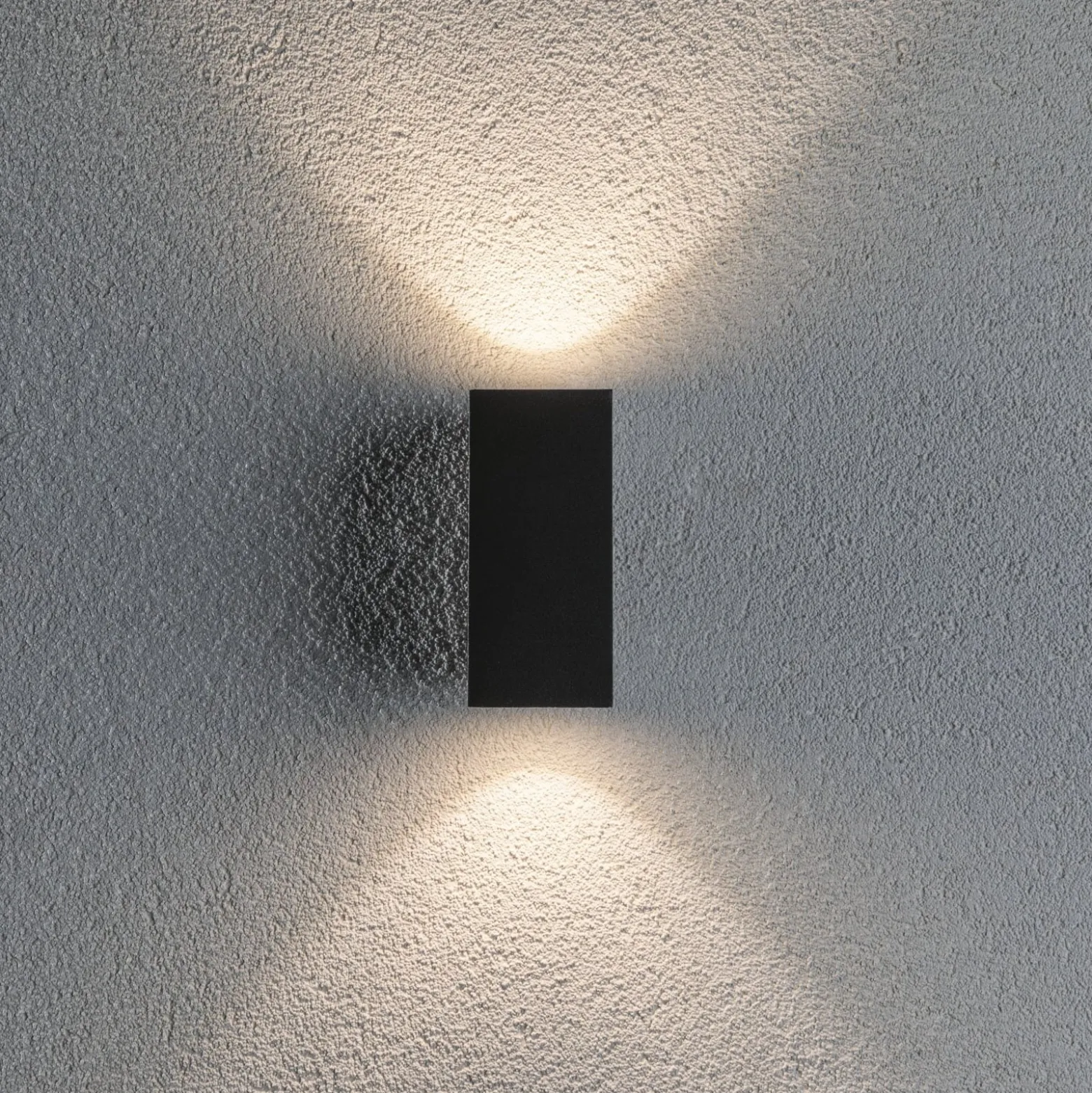 Paulmann Flame 2-lamppuinen 12,8cm antrasitti