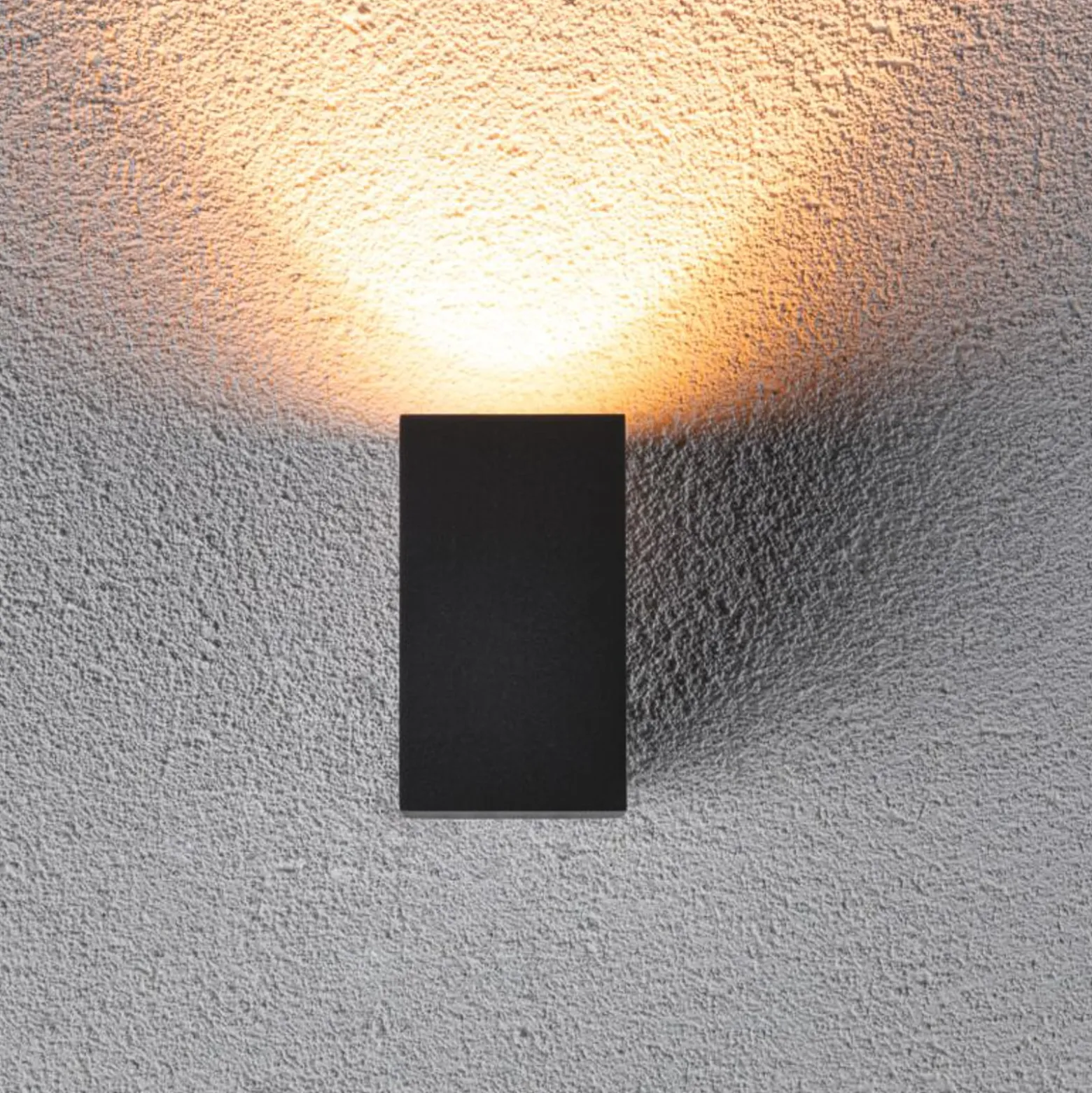 Paulmann Flame LED-ulkoseinävalaisin, musta