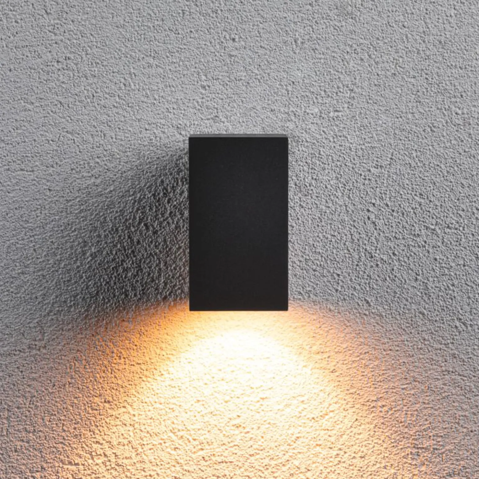 Paulmann Flame LED-ulkoseinävalaisin, musta