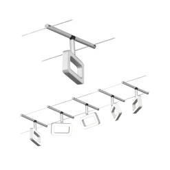 Paulmann Frame -LED-vaijerijärjestelmä 5x, kromi