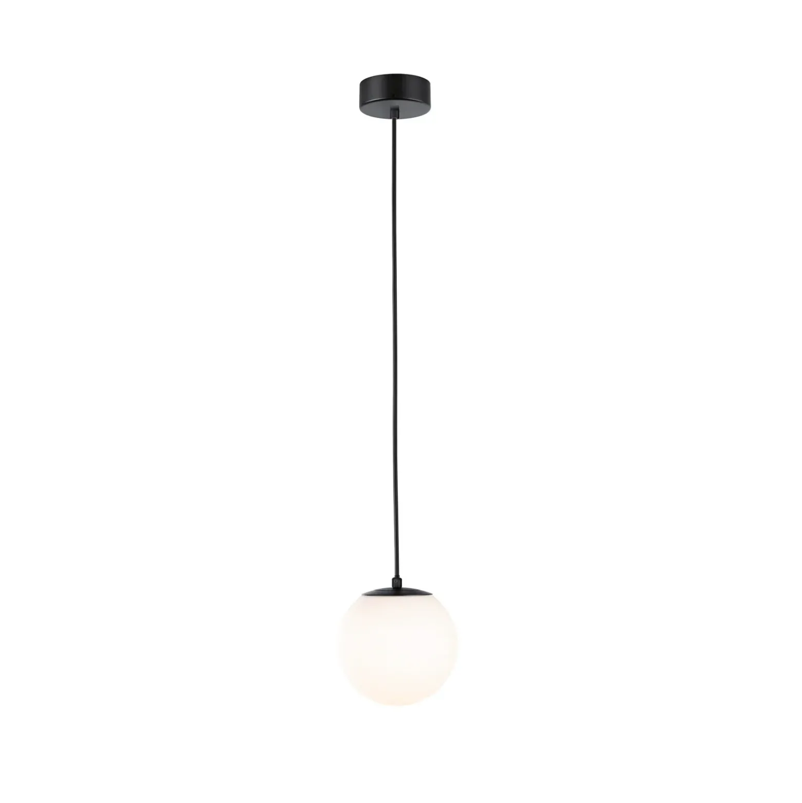 Paulmann Gove LED-riippuvalaisin IP44 1-lamppuinen, musta