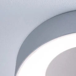 Paulmann HomeSpa Casca LED-kattovalaisin Ø40cm, valkoinen/alumiini, IP44